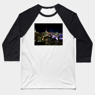 New York night Baseball T-Shirt